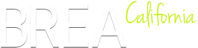 Brea California - cursive logo