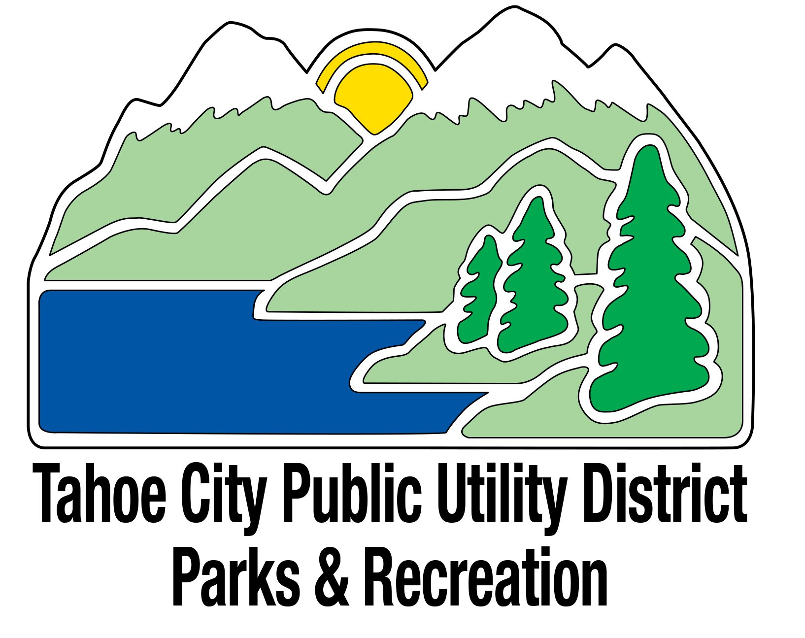 TCPUD Parks and Rec logo